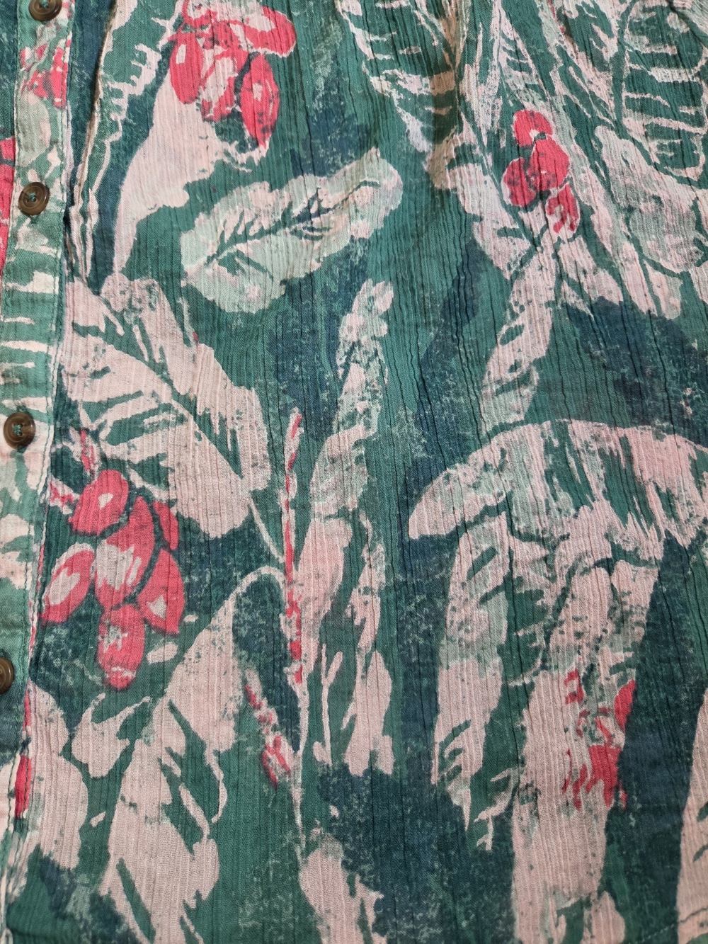 Anthropologie Pilcro Sidney Batwing Blouse 100% Cotton Size L - Picture 8 of 9